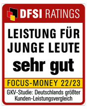 Siegel DFSI Ratings: Sehr gute Leistung für junge Leute