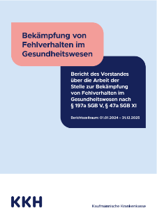 Bericht: Fehlverhalten im Gesundheitswesen 2024/2025