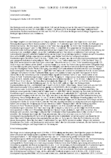 SG Berlin 2012, 10.08.2012, S 81 KR 2672/10, Vergütungsrisiko des Krankentransportunternehmers bei Zweifeln an der Verordnung
