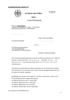 BSG 2018, 16.05.2018, B 6 KA 45/16 R, Beginn Verjährung / Höhe von Zinsen im SR