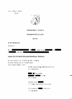 AG Aachen 2006, 01.02.2006, 34 Ls 405 Js 80/05, Abrechnung ohne Zulassung bzw. Abrechnungsberechtigung / Rezeptfälschungen / gekürzt