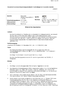 VGH Kassel 2011, 24.11.2011, 7 A 37/11, Widerruf der Approbation als Arzt wegen Unwürdigkeit aufgrund Abrechnungsbetruges