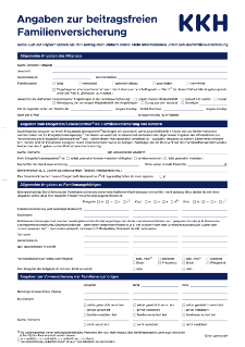 Antrage Formulare Kkh