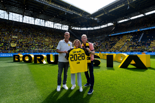 KKH wird exklusiver Gesundheitspartner von Borussia Dortmund