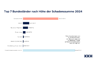 KKH_Grafiken Schadenssumme und Neufälle Bundesländer 2024