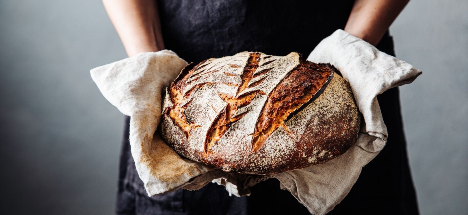 Selbstgemachtes Sauerteigbrot
