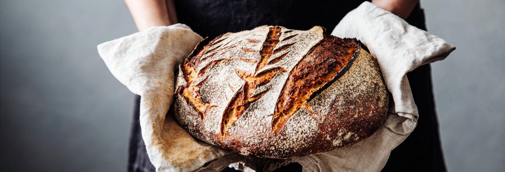 Selbstgemachtes Sauerteigbrot