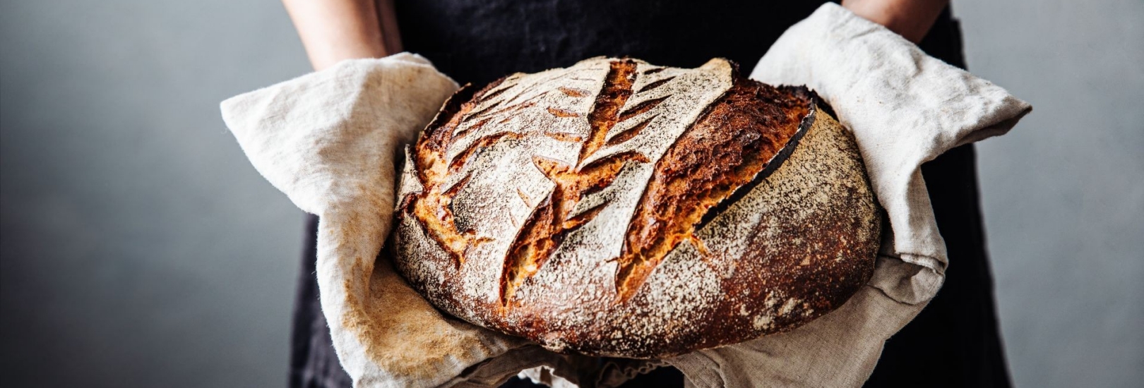 Selbstgemachtes Sauerteigbrot