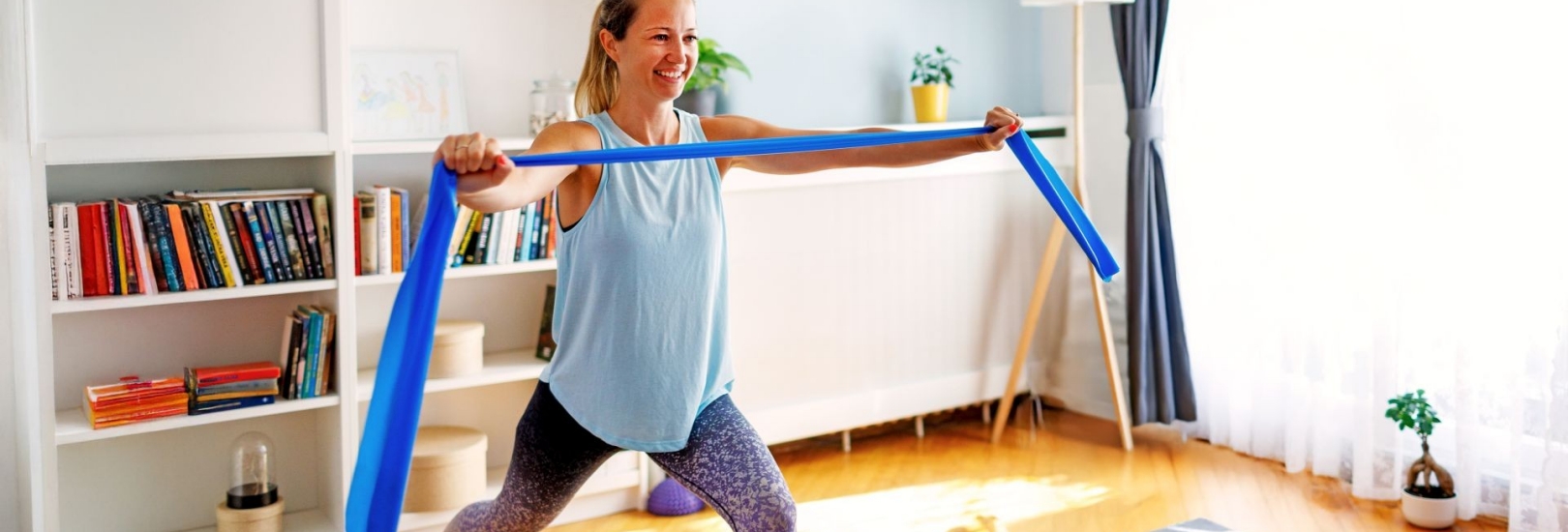 fitnessband sport frau fitness