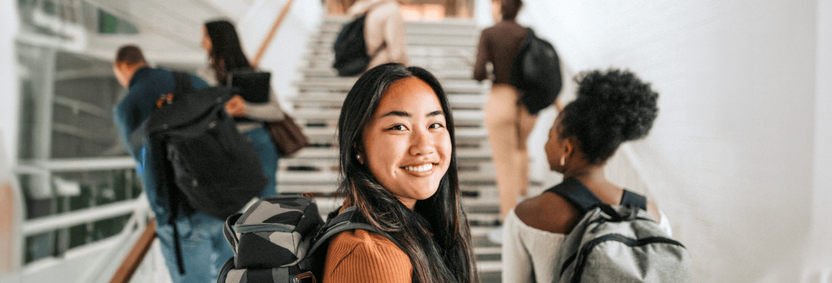 Asiatische Studentin