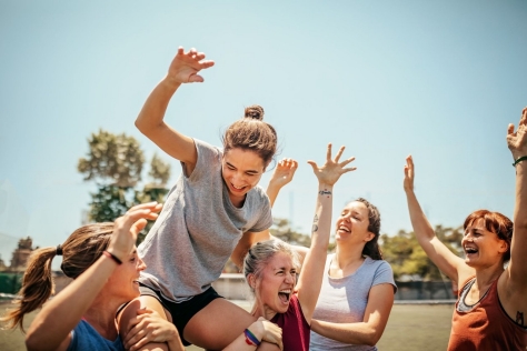 frauen teamsport
