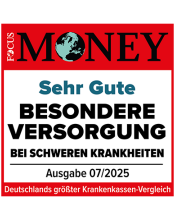 Sehr gute besonder Versorgung bei schweren Krankheiten