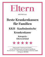 Eltern-Siegel: Beste Krankenkasse für Familien Kategorie: Eltern & Kind