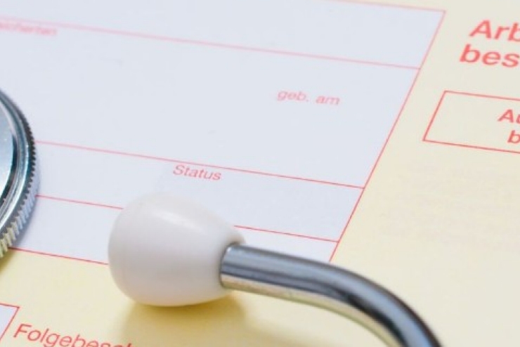 Arbeitsunfähigkeitsbescheinigung