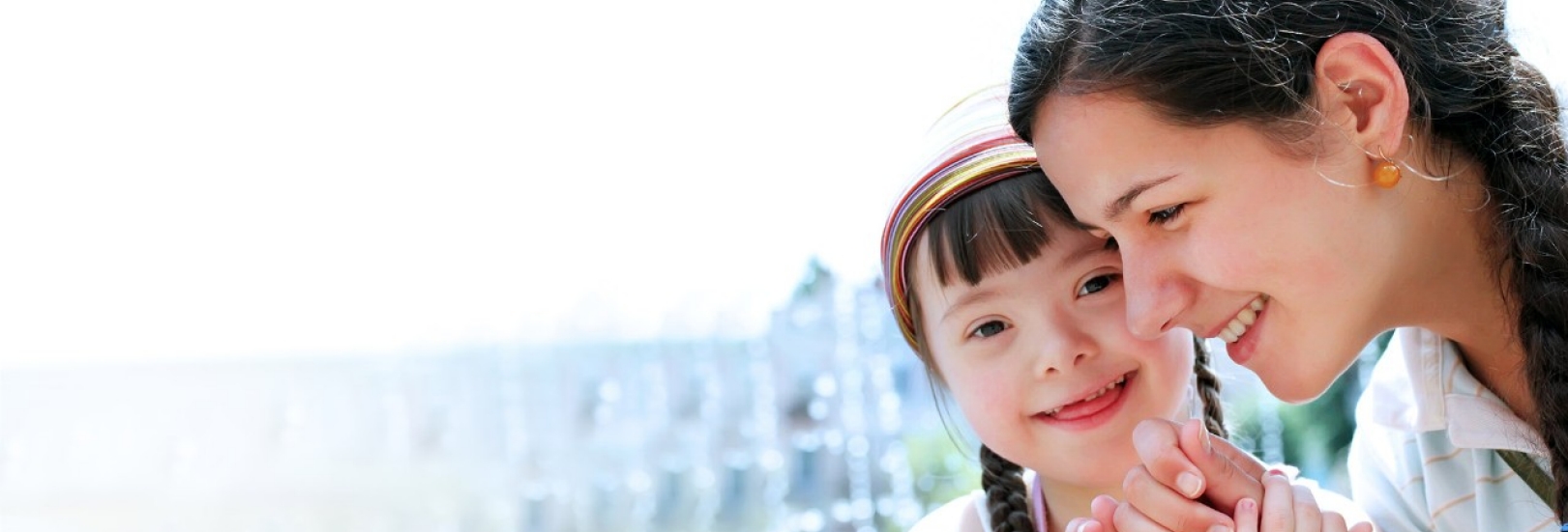 Happy family moments - Mother and child have a fun.