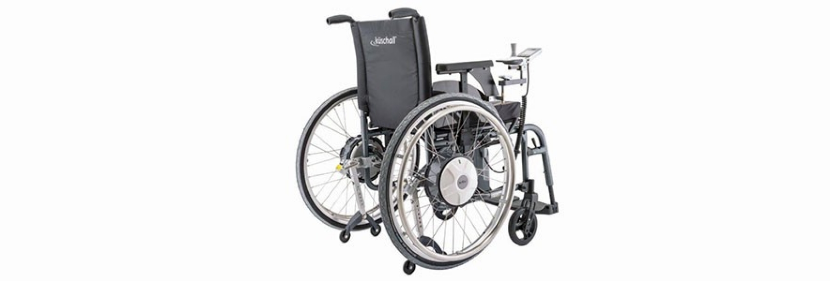 Elektrischer Zusatzantrieb für den Rollstuhl