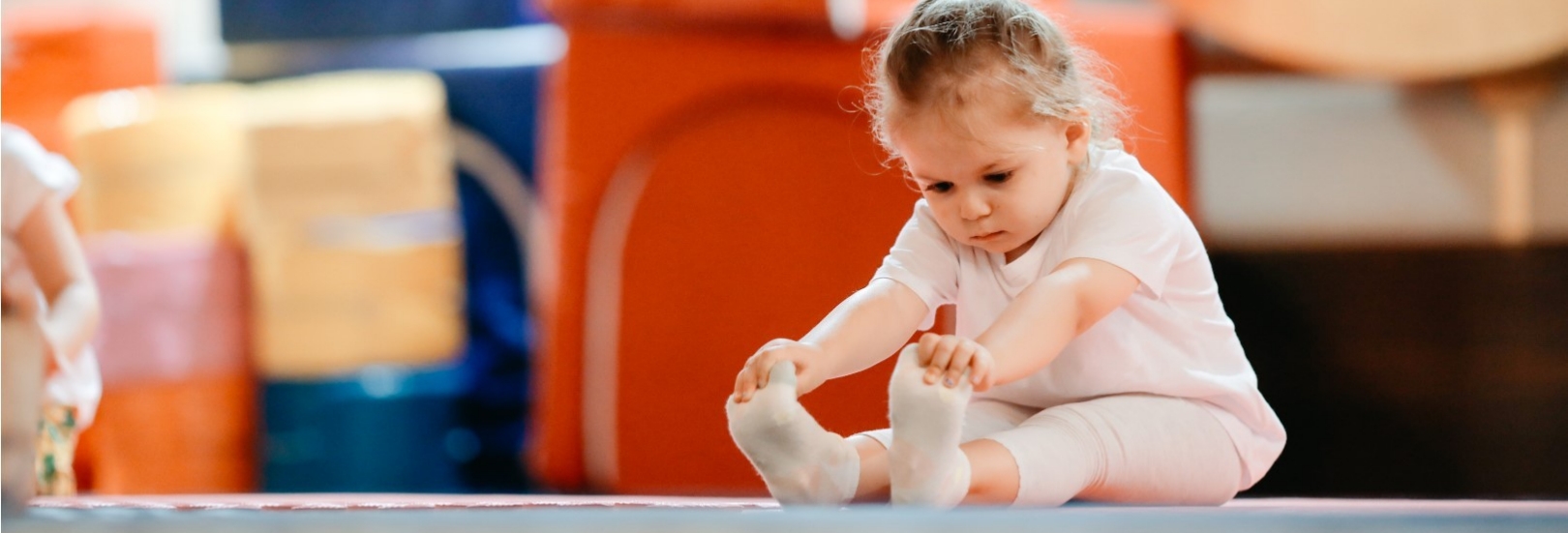 Kleinkind beim Sport