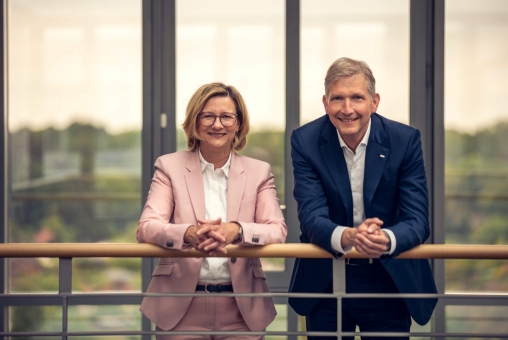 Vorstandsduo Dr. Wolfgang Matz und Stephanie Engelmann