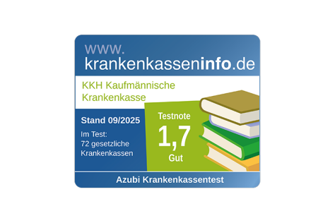 Siegel krankenkasseninfo.de Azubis